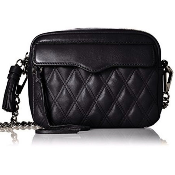 Rebecca Mankoff mini quilted cross body camera bag - Picture 1 of 9